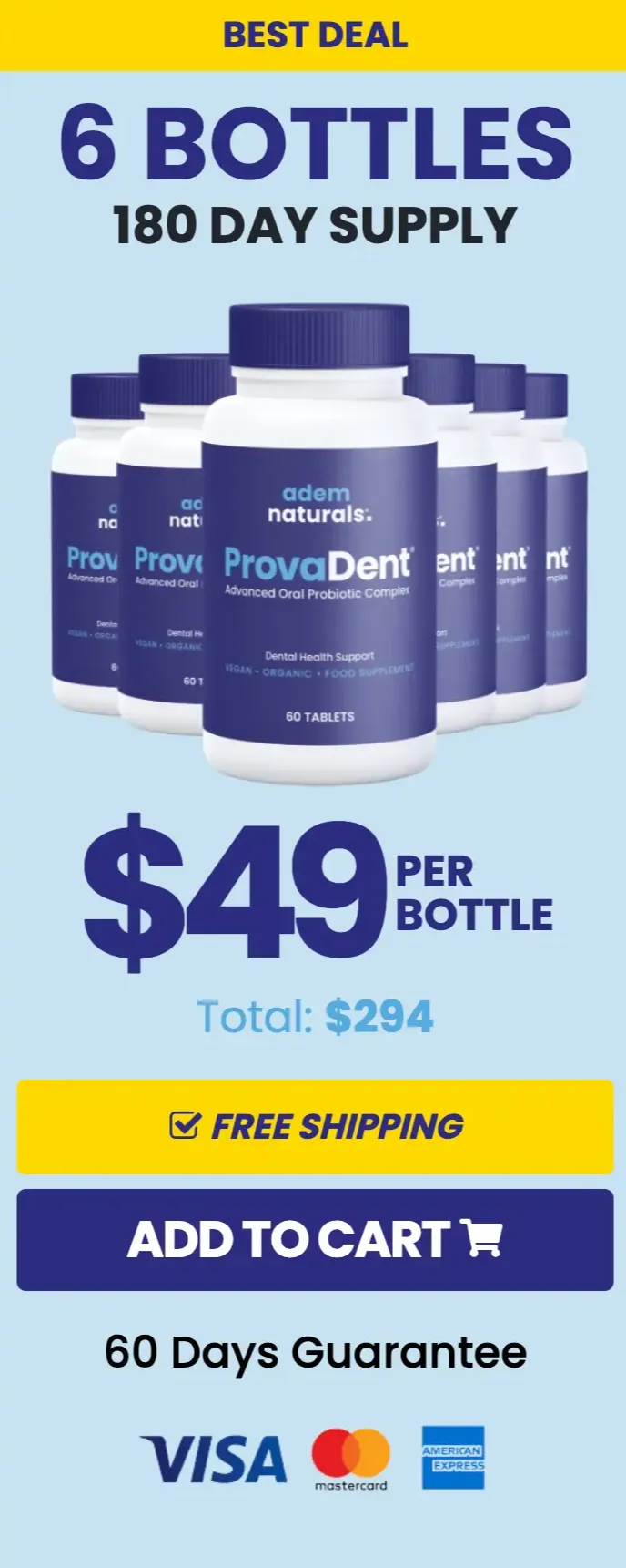 ProvaDent Buy 6 Bottles